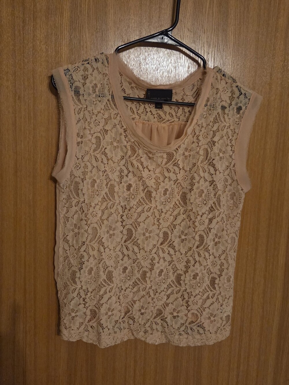 I Jeans By Buffalo Lace Sleeveless Camisole - Blush Pink